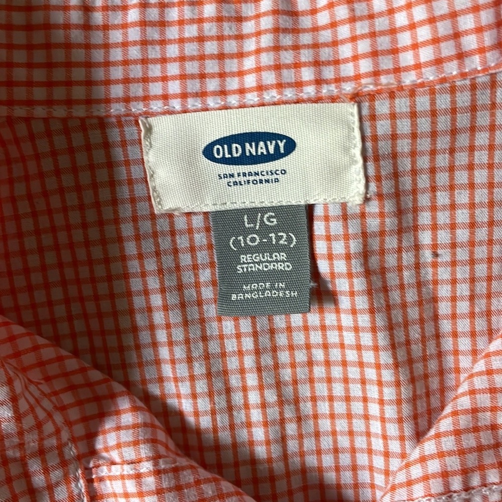 coral button down - Picture 2 of 2